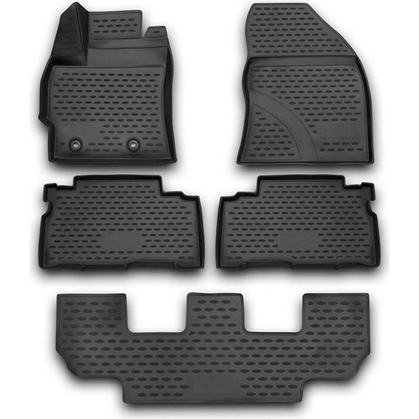2013-2018 Toyota Verso Tappetini Tpe Nero 5 Pz-image