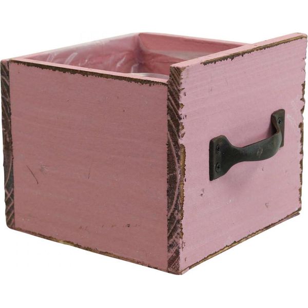 Cassetto Decorativo In Legno Fioriera Dall'aspetto Vintage Per Idee Creative Per Le Piante-image