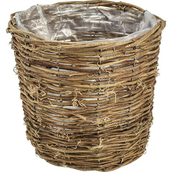 Cesto Per Piante In Vimini Per Decorazioni Da Tavola E Composizioni Floreali-image