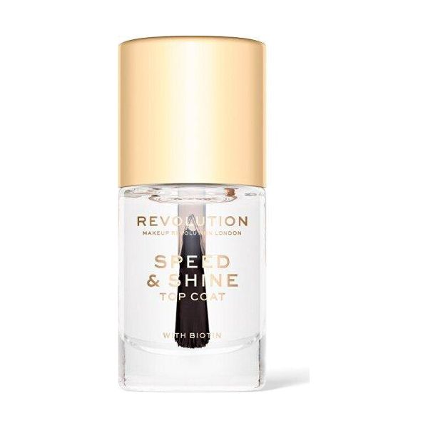 Makeup Revolution Speed & Shine Top Coat Smalto Per Unghie 10Ml-image