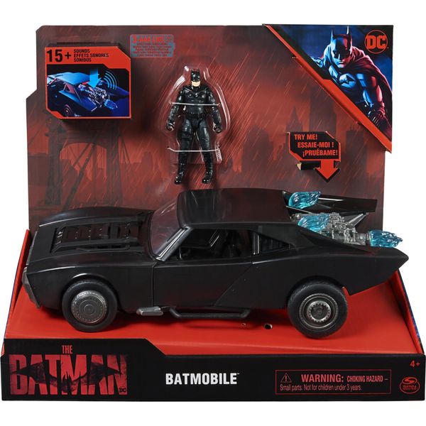 Spin Master Dc The Batman: Batmobile Action Figure (6060519)-image