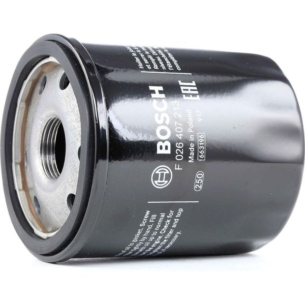 Bosch F 026 407 213 - Oe 12667194 ÖLfilter FüR Captiva, Adam, Astra K, Corsa E (X15), Insignia A (G09), Insignia B (Z18), Karl (C16), Mokka X (J13)-image