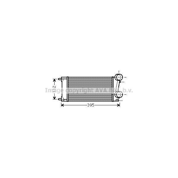 Prasco PEA4343 - Intercooler Oe 0384N9 Per Berlingo, C4 G-Picasso I (Ua), C4 Ii (Nc), C4 Picasso I (Ud), DS4, DS5, 3008 (0U), 308 Cc (4B), 308 I, 308 Sw I, 5008 I, Partner, Partner Tepee-image