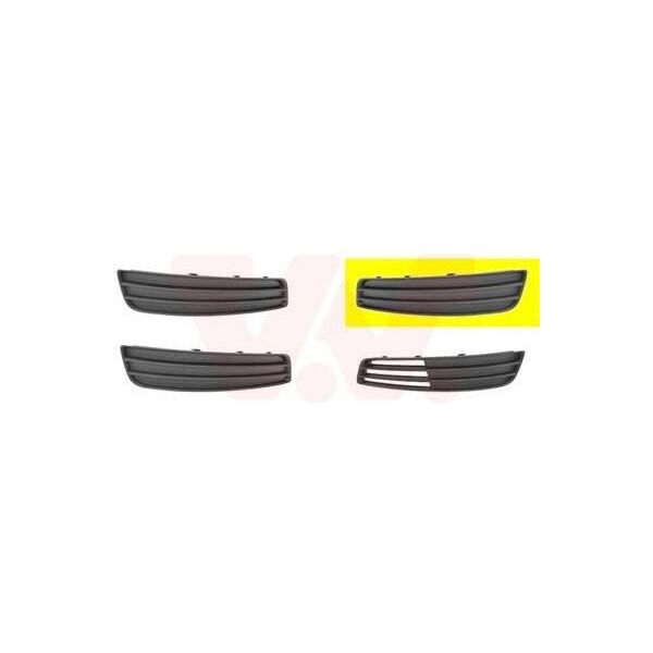 Van Wezel 0334595 - Coperchio Oe 8P0807681E Paraurti Anteriore Sinistro Per A3 (8P)-image