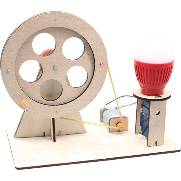 Puzzle Di Legno Fai Da Te Generatore Di Mani Per Bambini Giocattolo Scienza Fisica Esperimento-image