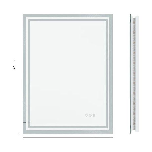 Specchio Illuminato A Led, Antiappannamento, Dimmerabile-image