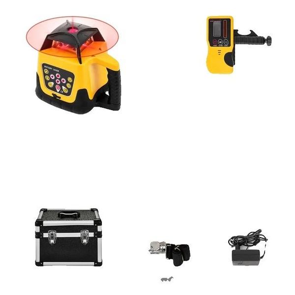 Livella Laser, Rotazione Di 360 Gradi, Ampio Campo Di Misura, Raggio Giallo 1-image