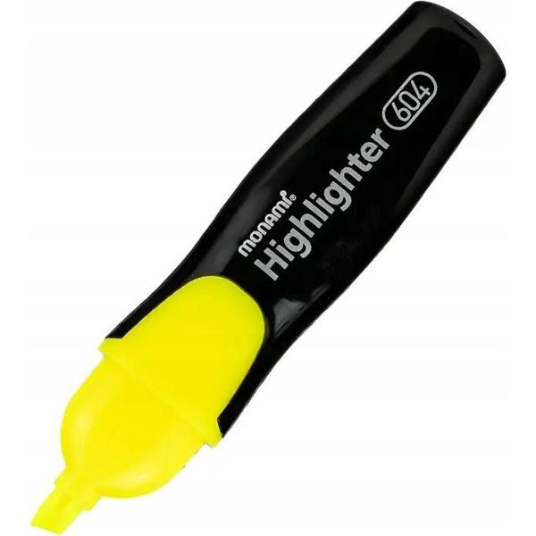 Evidenziatore Monami 604 Giallo-image