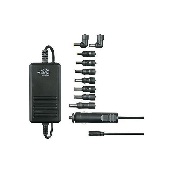 Voltcraft SMP-125 Usb Notebook-Netzteil 125 W 15 V/Dc, 16 V/Dc, 17 V/Dc, 18 V/Dc, 18,5 V/Dc, 19 V/Dc, 19,5 V/Dc, 20 V/Dc, 21 V/Dc, 22 V/Dc, 24 V/Dc 6 A (VC-12412370)-image