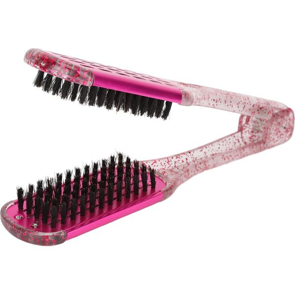 Spazzola Raddrizzatrice A Doppia Faccia, Pettine Raddrizzatore A Doppia Faccia, Pettine Stecca Per Capelli, Spazzola A Morsetto Per Capelli, Spazzola Raddrizzatrice, Pettine Per Capelli-image