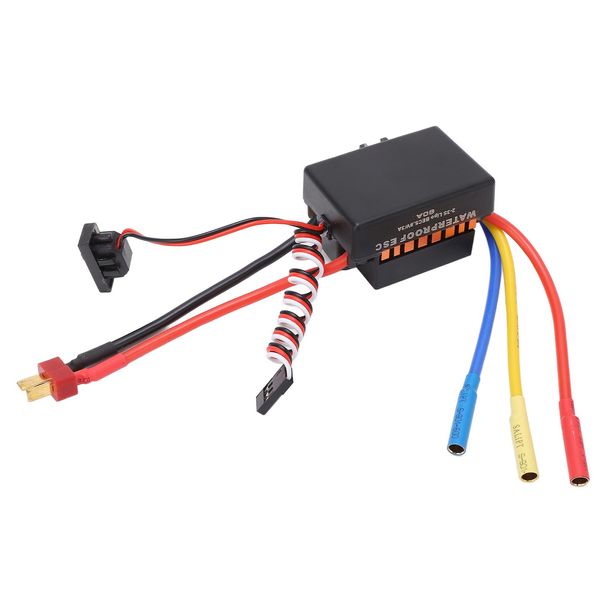 Rc Brushless Esc, Brushless Esc, Rc Car Brushless Esc, Impermeabile Brushless Esc, 60A Brushless Esc, Impermeabile Esc-image