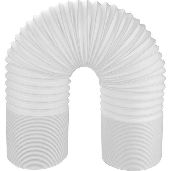 Tubo Di Scarico Per Impianti Di Climatizzazione, Filo D'acciaio Pp, Pieghevole, Espandibile, Antiorario, Tubo Di Ventilazione, Filettatura Ccw, Lunghezza 3 Metri-image