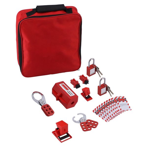 Blocco Elettrico, Blocco Dell'interruttore, Lucchetto Elettrico, Kit Di Blocco E Tagout, Blocco Di Sicurezza Elettrico, Dispositivo Di Blocco Dell'interruttore-image