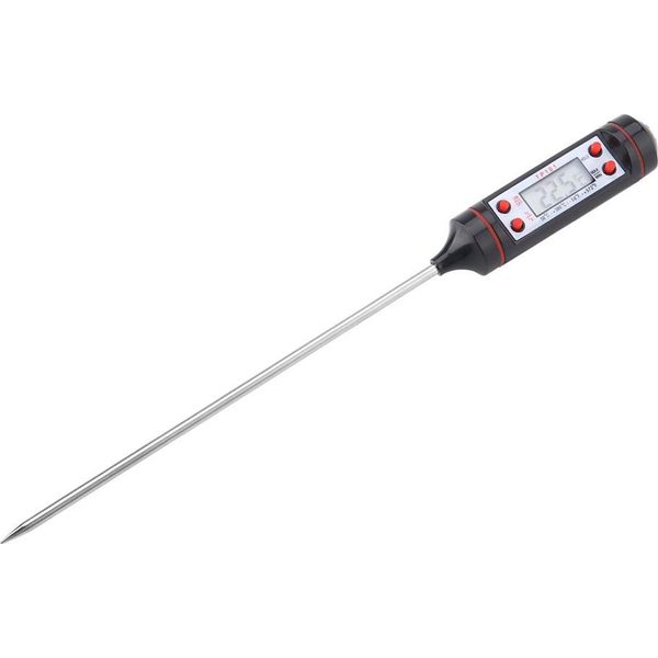 TP101 Termometro Da Cucina Digitale Lcd Per Alimenti Bbq Carne Sonda Di Cottura Strumento Di Temperatura Di Cottura-image