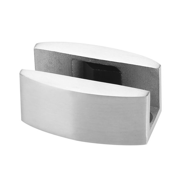 304 Guida Inferiore A Pavimento In Acciaio Inox Di Ricambio Per Porte In Vetro Scorrevoli Senza Telaio-image