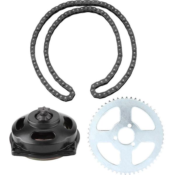 Catena Moto, Pignone Posteriore, Scatola Ingranaggi 6T, Catena Scatola Ingranaggi, Catena Pignone Posteriore, Pignone Posteriore Scatola Ingranaggi-image
