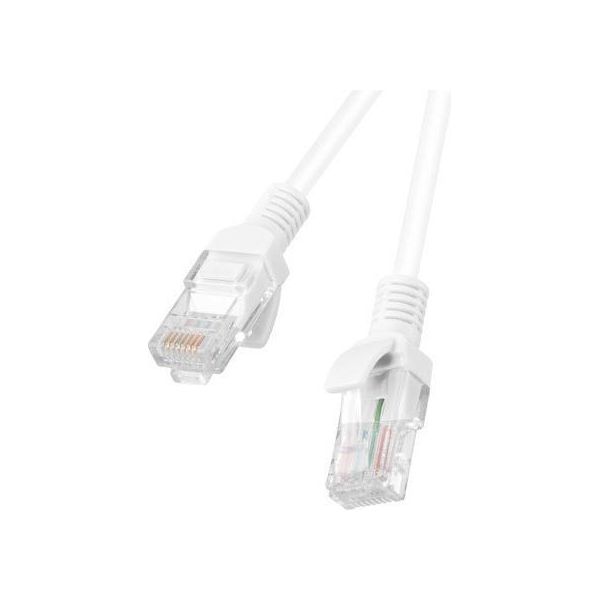 Lanberg Patchcord KAT.5E Utp 3M BiaŁY Fluke Passed Lanberg 10-PACK-image