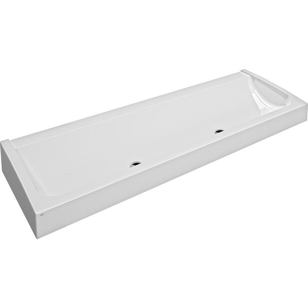 Vaschetta Di Lavaggio Kwc Ar, Futura Exclusive, Miranit, 2100X170X570 Mm, 2 Valvole Di Scarico-image