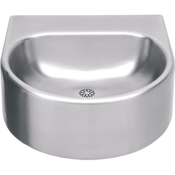 Kwc Ar Lavabo Singolo, Anima, Acciaio Inox, 460X230X490 Mm, Con Foro Per Rubinetto-image