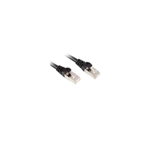 Sharkoon RJ45 CAT.6 Sftp Bk 0,50M-image