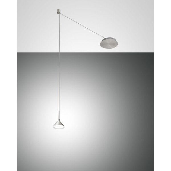 Lampadario A Sospensione Isabella A Led In Metallo E Metacrilato 3410-41-212 Fabas Luce-image