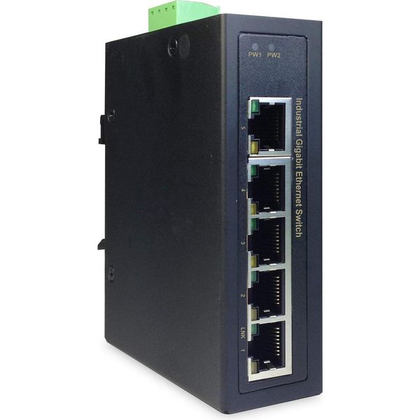 Digitus Digitus Switch Di Rete Ethernet Gigabit A 5 Porte, Industriale, Non Gestito-image