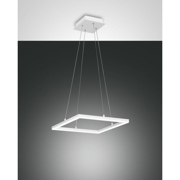 Plafoniera Bard A Sospensione A Led 39W Bianco 3394-40-102 Fabas Luce-image