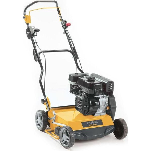 Arieggiatore A Benzina Stiga Svp 40 G, Motore Da 182 Cm³ (5,4 Cv), Sacco Di Raccolta Da 50 Litri, Larghezza Di Lavoro 40 Cm-image