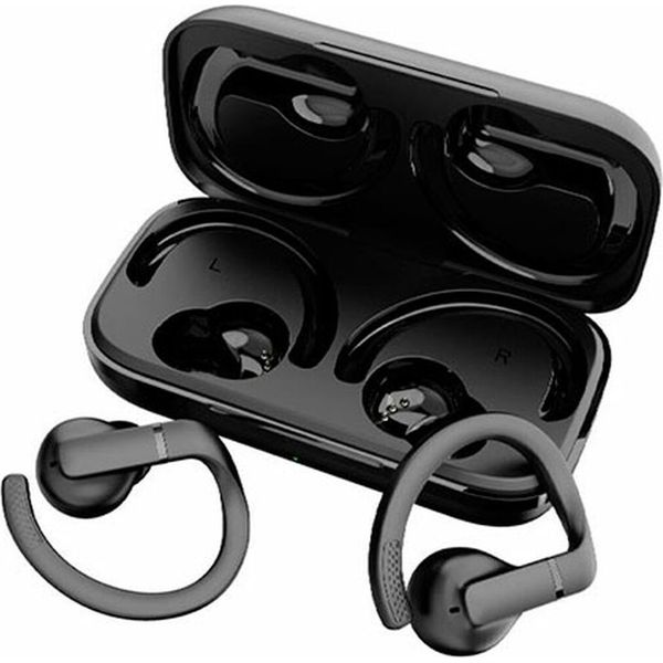 Daewoo DW2003 Cuffie Sportive Bluetooth Con Custodia Di Ricarica/ Durata Della Batteria 8 Ore/ Nero-image