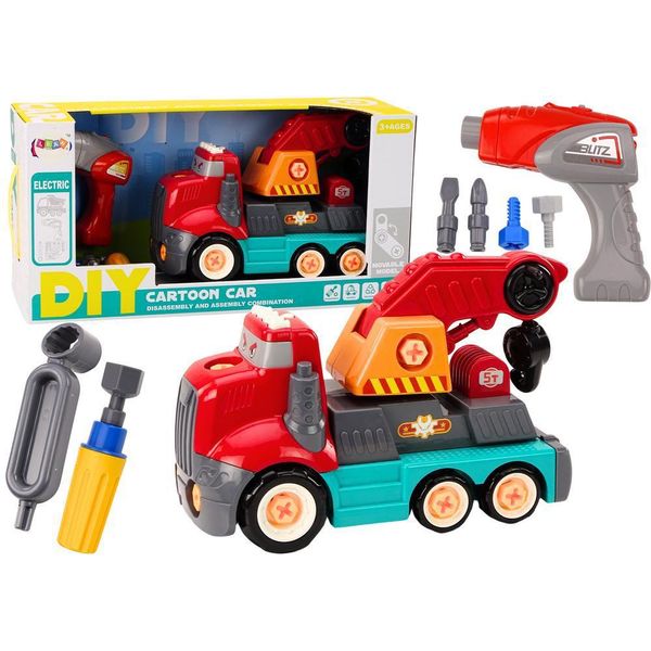Camion Dei Cartoni Animati Fai Da Te Per La Decostruzione-image