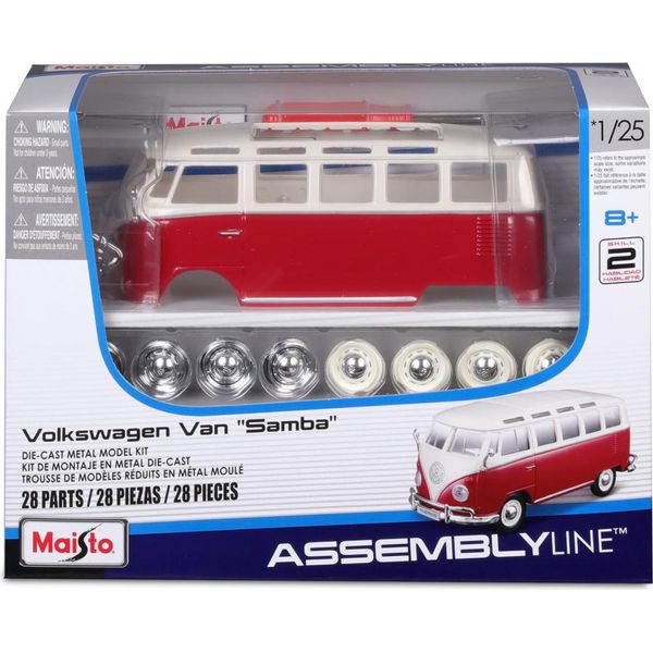 Maisto - Volkswagen Van Samba, 1:25-image