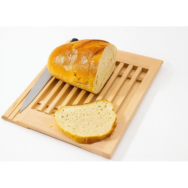 Tagliere Per Pane In Legno Eco | Tagliere Per Pane Ecologico | Tagliere Da Cucina In Legno Naturale | Tagliere Per Pane Massiccio-image