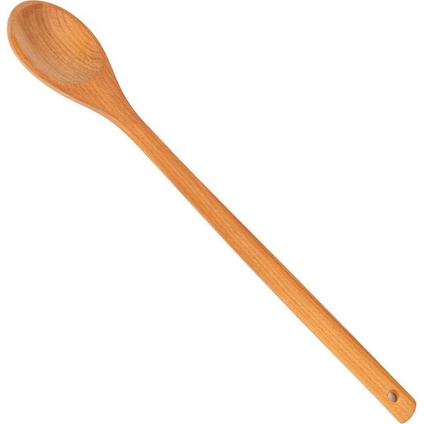 Mestolo, Cucchiaio Per Gulasch Cannone O Bollitore, Faggio Cotto A Vapore 60 Cm - Oliato | Cucchiaio Da Cucina In Legno | Mestolo Lungo | Cucchiaio Grande Per Pentole-image