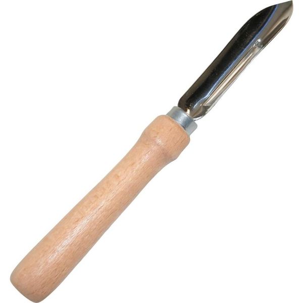 Pelaverdure Con Punta Corer | Pelafrutta E Verdura | Coltello Per Pelare E Corare | Coltello Da Cucina 2In1-image
