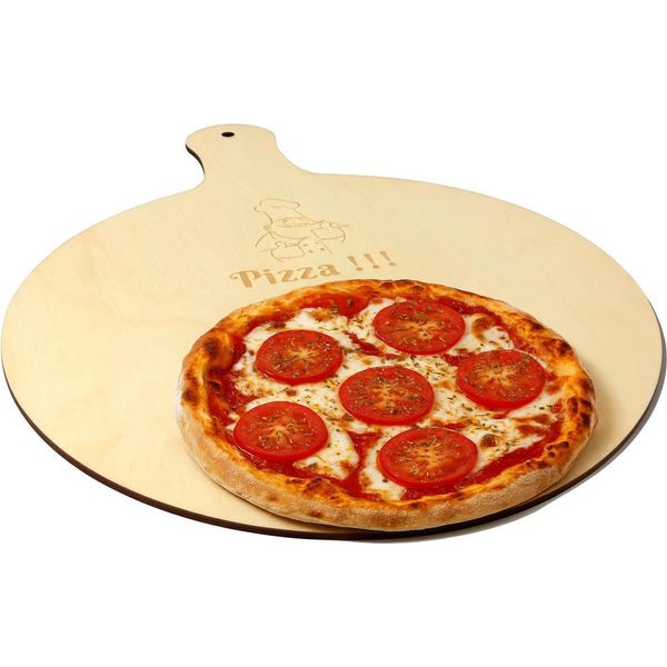 Buccia Per Pizza - Tavola Di Legno | Buccia Da Forno In Legno | Vassoio Per Pizza In Legno | Accessori Da Cucina Per La Pizza-image