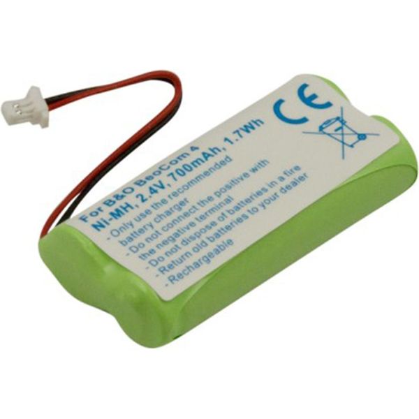 Avizar, Batteria Per Telefono Bang E Olfen Beocom 4 Nimh 2,4V 700Mah 1,7Wh, Verde-image
