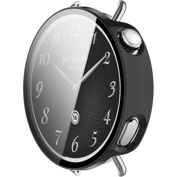 Inf Xiaomi Watch S4 41Mm Custodia Integrale - Pc + Vetro Temperato Nero-image