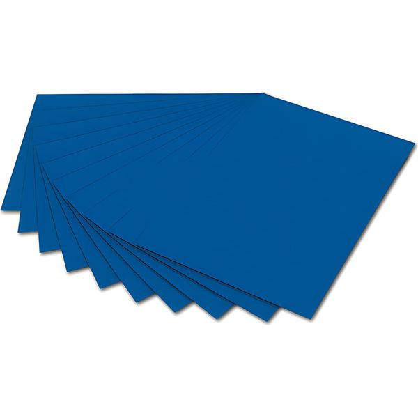 Cartoncino Fotografico Folia 300G/M², 50X70Cm, 10 Fogli, Blu Royal-image