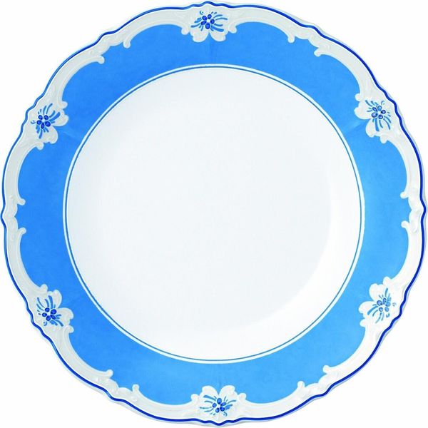Hutschenreuther Speiseteller 25 Cm Fahne Baronesse Estelle Blue 02033-721226-10025-image