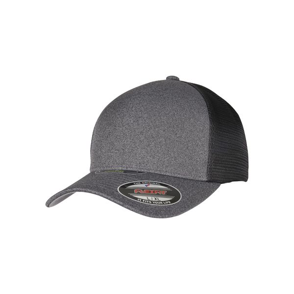 Flexfit 5511UP | Flexfit Unipanel Cap, Senza Chiusura - Colore: Grigio Scuro/Nero - Taglia: L/Xl-image