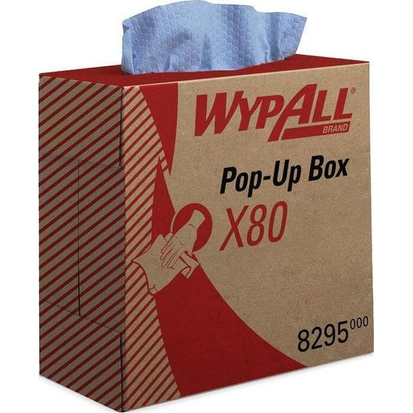 Panno Per Panni Wypall® X80 8295 L427Xw212Ca.Mm Blu A 1 Velo 5 Scatole/Kt Wypall-image