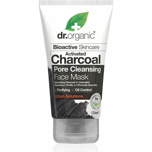 Maschera Viso Al Carbone Vegetale Dr. Organic 125Ml-image