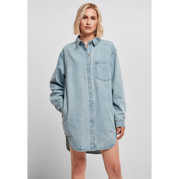Urban Classics - Vestito Camicia In Denim Oversize Da Donna - L-image