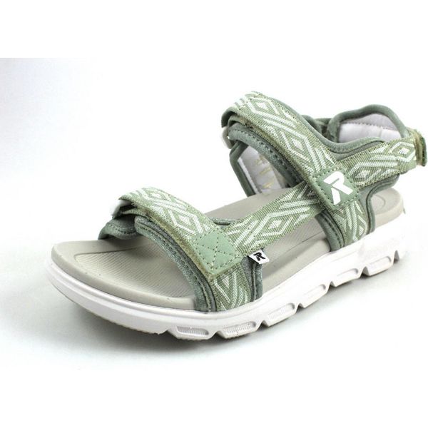 Rieker Scarpe Da Donna Sandali Verde Tempo Libero, Numero Di Scarpe: 39 Eu-image