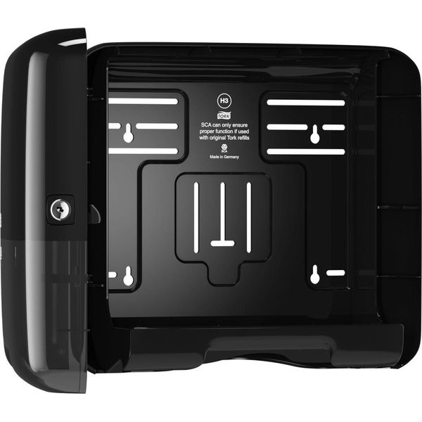 Distributore Di Asciugamani Elevation Mini Piega A Zigzag/Strato Nero Confezione Da 108 Pezzi-image