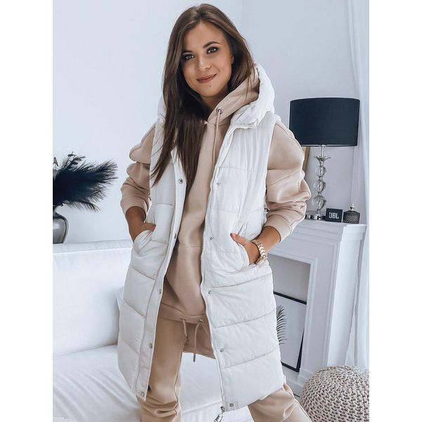 Gilet Trapuntato Da Donna Noelia Bianco Xl-image