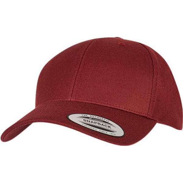 Flexfit 6789M | Cappello Con Visiera Curva Premium - Colore: Maroon - Taglia: Taglia Unica-image