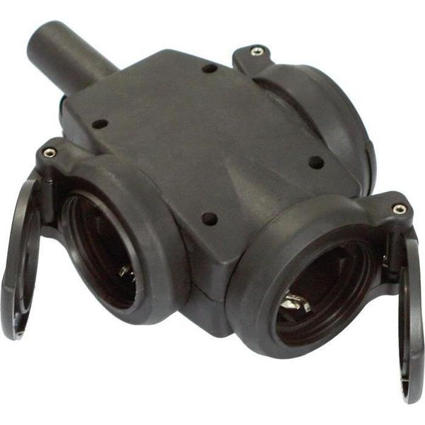 Giunto Di Protezione 10-/16 A 230 V Nero IP44 Vg WeingÄRtner-image