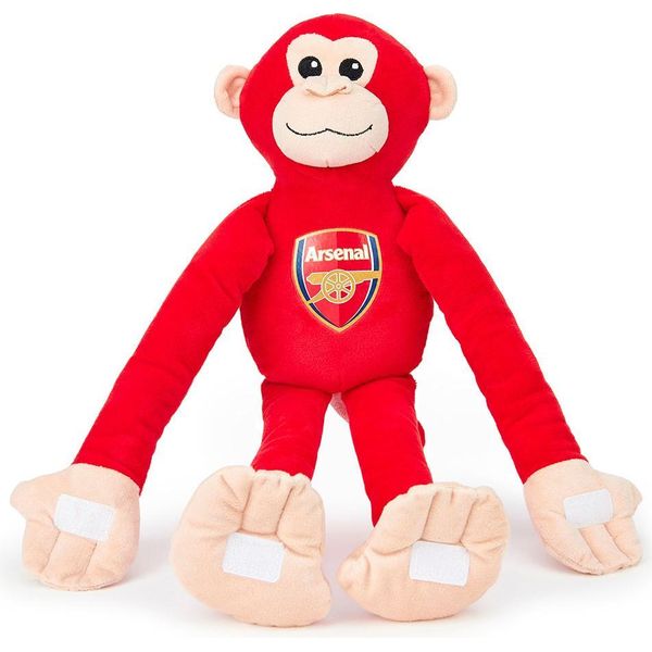 Arsenal Fc - Giocattolo Di Peluche, Scimmia TA11634 (Taglia Unica) (Rosso)-image