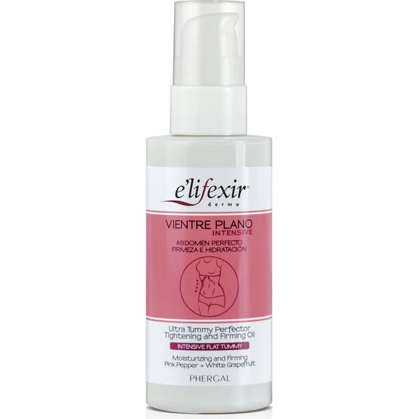 Elifexir Olio Intensivo Per Lo Stomaco Piatto Con Pepe Rosa E Pompelmo Bianco 100Ml-image